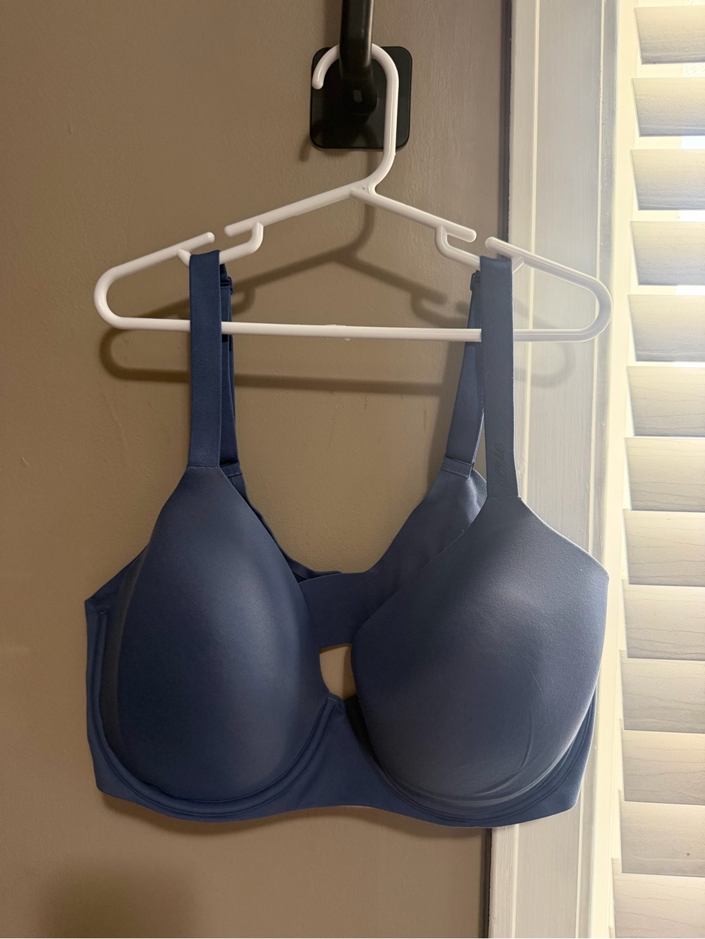 aerie Smooth Full-Coverage Bra in Navy